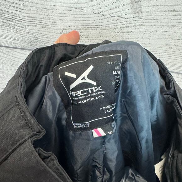Arctix Women's Black Insulated Snow Pants Size Medium Long - Picture 12 of 14
